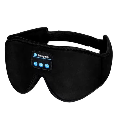 Bluetooth Sleeping Headphones 3D Eye Mask Wireless Headband Soft Elastic Comfortable Music Earphones Sleep Mask for Travel Nap