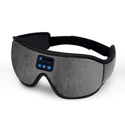 Bluetooth Sleeping Headphones 3D Eye Mask Wireless Headband Soft Elastic Comfortable Music Earphones Sleep Mask for Travel Nap